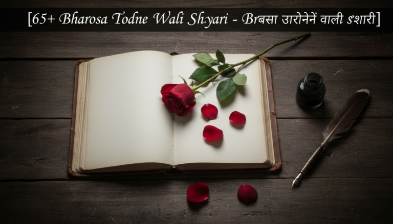 65+ Bharosa Todne Wali Shayari - भरोसा तोड़ने वाली शायरी