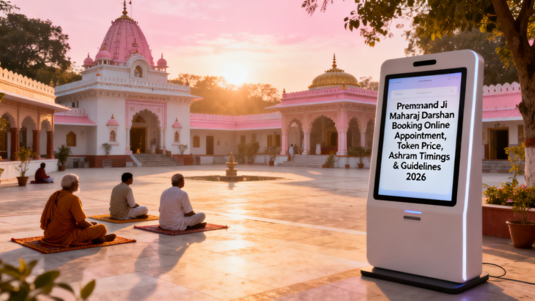 Premanand Ji Maharaj Darshan Booking Online Appointment, Token Price, Ashram Timings & Guidelines 2026