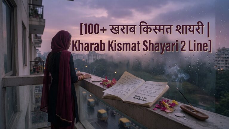 100+ खराब किस्मत शायरी | Kharab Kismat Shayari 2 Line