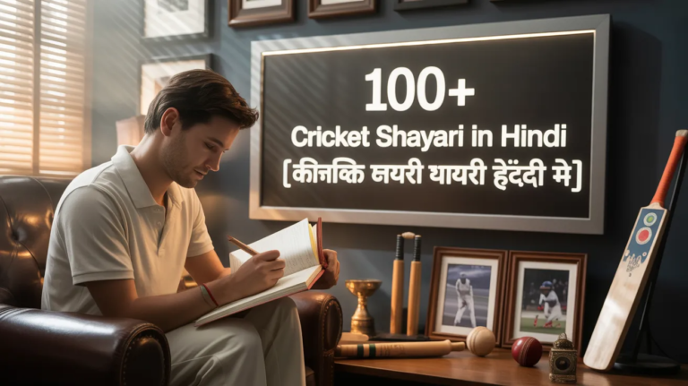 100+ Cricket Shayari In Hindi | क्रिकेट लवर शायरी हिंदी मे