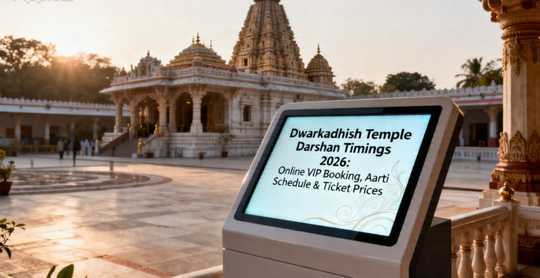 Dwarkadhish Temple Darshan Timings 2026: Online VIP Booking, Aarti Schedule & Ticket Prices