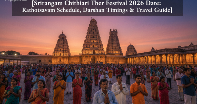Srirangam Chithirai Ther Festival 2026 Date: Rathotsavam Schedule, Darshan Timings & Travel Guide