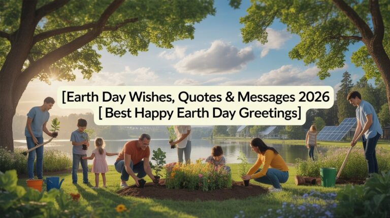 Earth Day Wishes, Quotes & Messages 2026 | Best Happy Earth Day Greetings