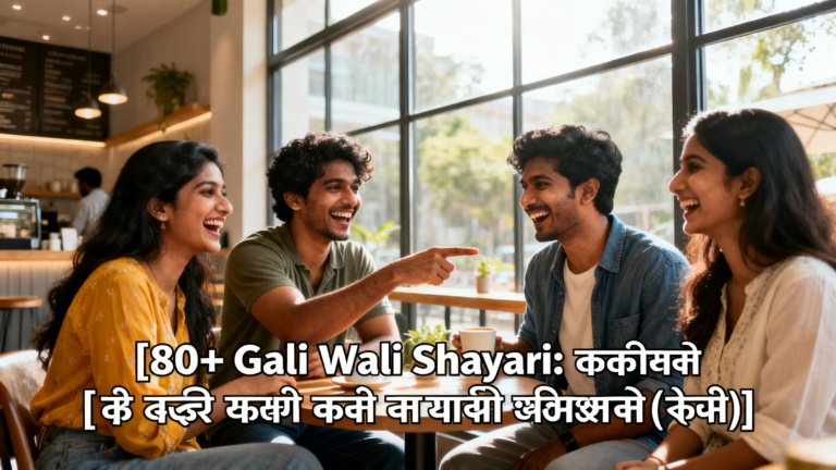 80+ Gali Wali Shayari: दोस्तों के लिए गाली वाली शायरी(फनी)
