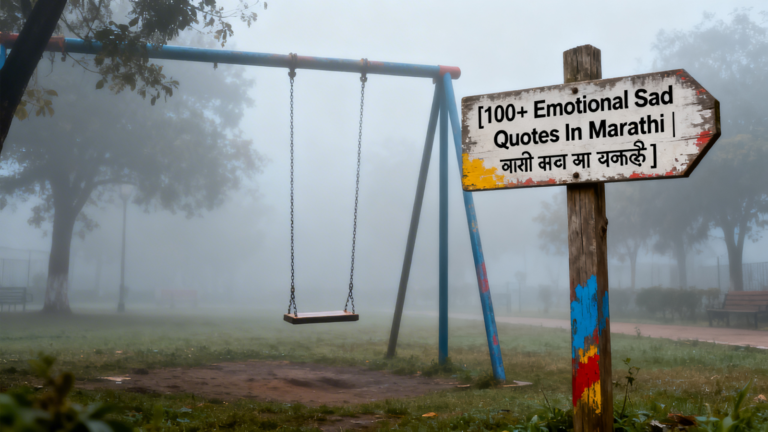 100+ Emotional Sad Quotes In Marathi | मराठी भावनिक दुःखी कोट्स