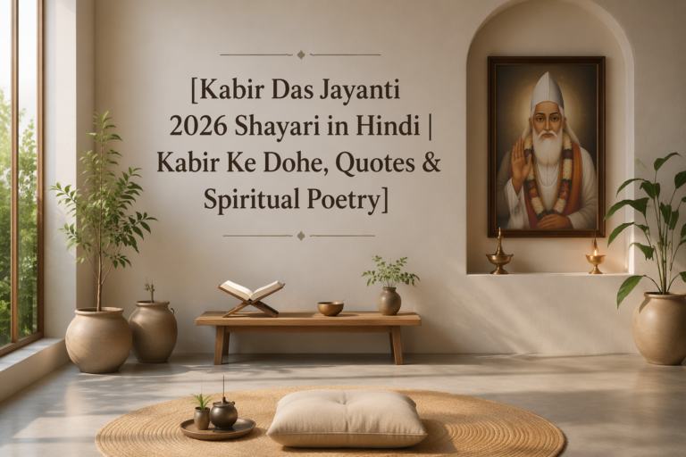 Kabir Das Jayanti 2026 Shayari in Hindi | Kabir Ke Dohe, Quotes & Spiritual Poetry