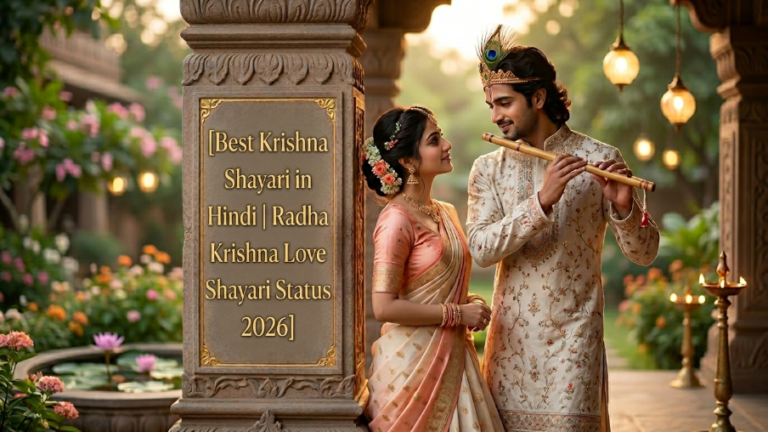 Best Krishna Shayari in Hindi | Radha Krishna Love Shayari Status 2026