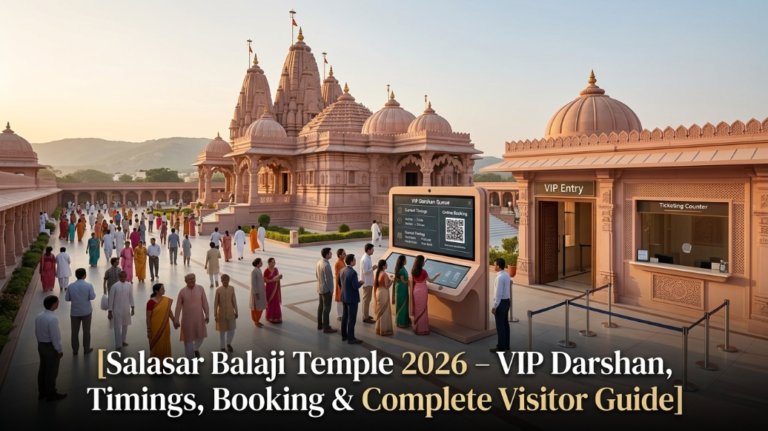 Salasar Balaji Temple 2026 – VIP Darshan, Timings, Booking & Complete Visitor Guide
