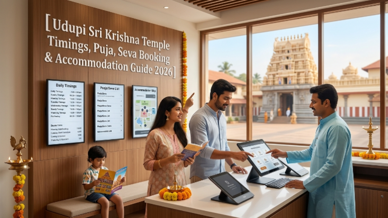 Udupi Sri Krishna Temple Timings, Puja, Seva Booking & Accommodation Guide 2026
