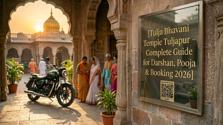 Tulja Bhavani Temple Tuljapur – Complete Guide for Darshan, Pooja & Booking 2026