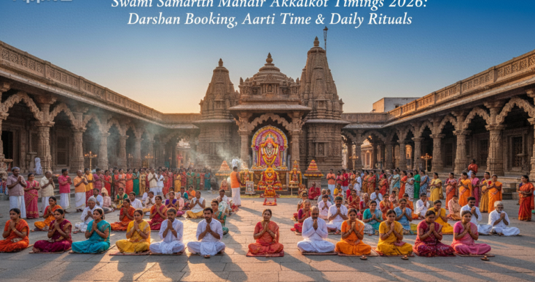 Swami Samarth Mandir Akkalkot Timings 2026: Darshan Booking, Aarti Time & Daily Rituals