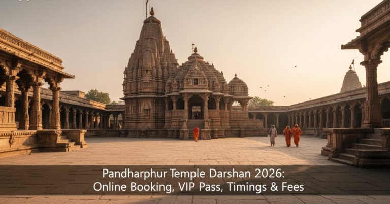 Pandharpur Temple Darshan 2026: Online Booking, VIP Pass, Timings & Fees