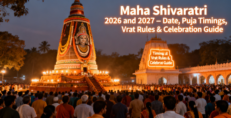 Maha Shivaratri 2026 and 2027 – Date, Puja Timings, Vrat Rules & Celebration Guide