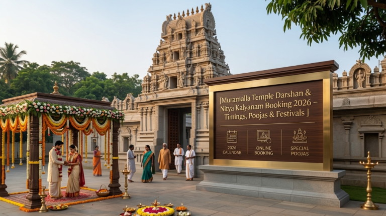 Muramalla Temple Darshan & Nitya Kalyanam Booking 2026 – Timings, Poojas & Festivals