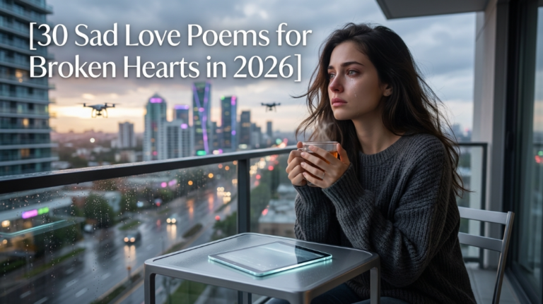 30 Sad Love Poems for Broken Hearts in 2026
