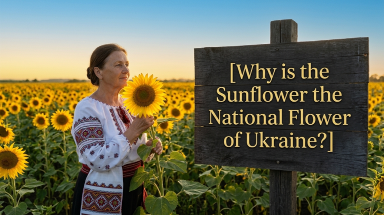 Why is the Sunflower the National Flower of Ukraine?