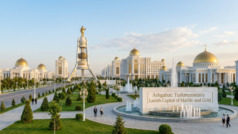 Ashgabat: Turkmenistan’s Lavish Capital of Marble and Gold