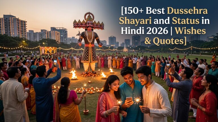 150+ Best Dussehra Shayari and Status in Hindi 2026 | Wishes & Quotes