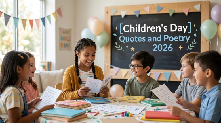 Children's Day Quotes and Poetry 2026