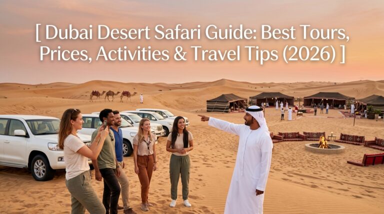 Dubai Desert Safari Guide: Best Tours, Prices, Activities & Travel Tips (2026)