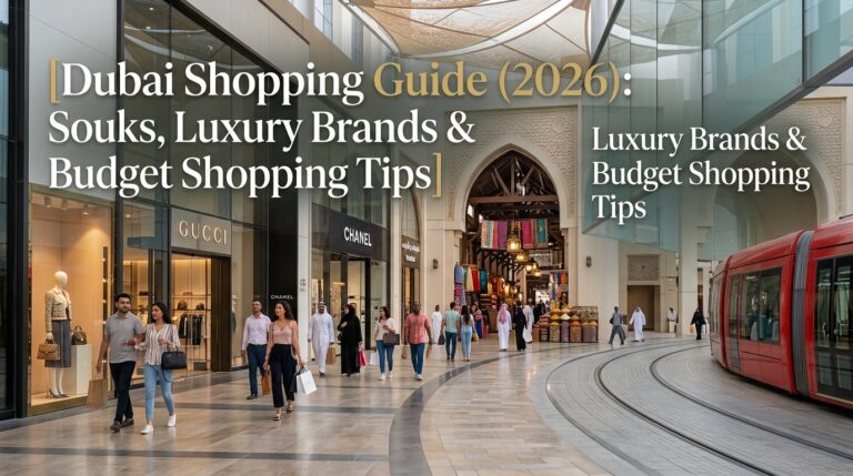 Dubai Shopping Guide (2026): Best Shopping Malls, Souks, Luxury Brands & Budget Shopping Tips