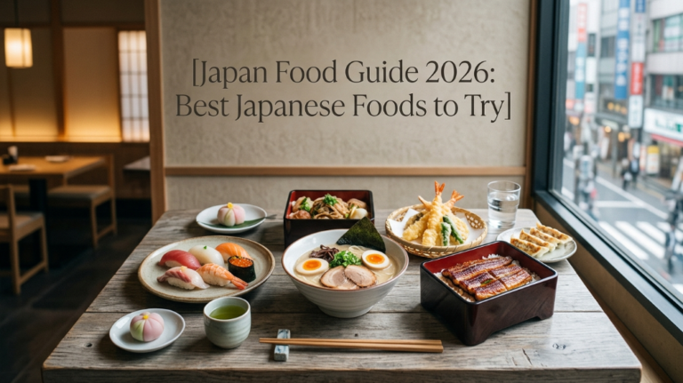 Japan Food Guide 2026: Best Japanese Foods to Try