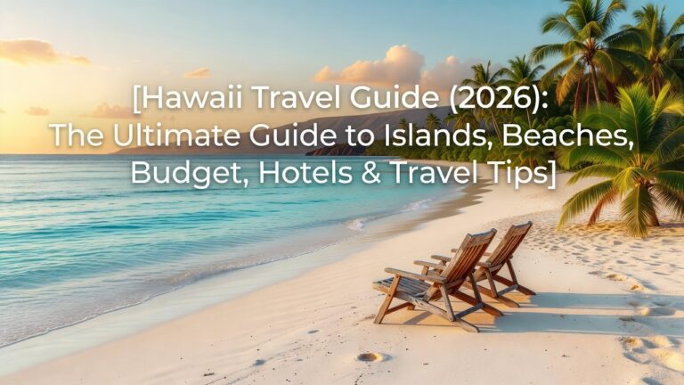 Hawaii Travel Guide (2026): The Ultimate Guide to Islands, Beaches, Budget, Hotels & Travel Tips