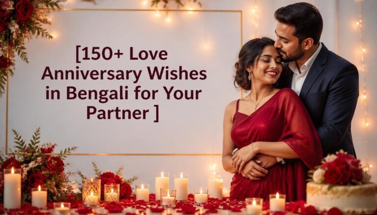 150+ Love Anniversary Wishes in Bengali for Your Partner
