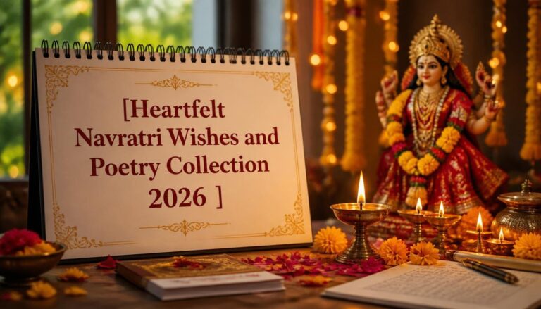 Heartfelt Navratri Wishes and Poetry Collection 2026