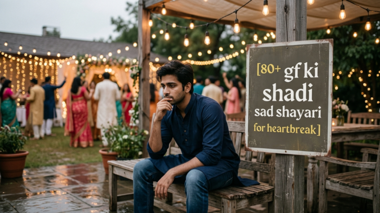 80+ gf ki shadi sad shayari for heartbreak